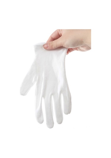 Sones 12 Çift Saf Pamuklu İş Eldiveni, Orta Kalınlıkta Beden: Xl