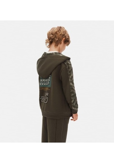 Erkek Hırka 25knk49308 Haki