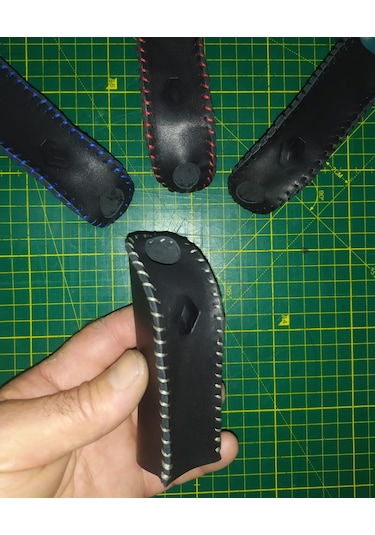 Fluence Ve Megan 3 Uyumlu Otomatik Vites Topuzu Kılıfı Deri