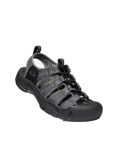 Newport H2 - Erkek Sandalet - Gri/siyah-5854 Siyah