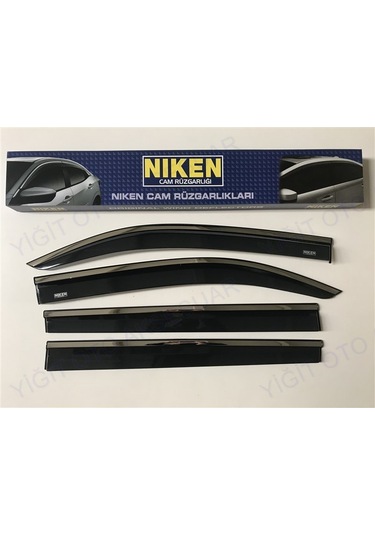 Replax Opel Combo Kromlu Cam Rüzgarlığı 2019 Sonrası 4'lü Niken Marka