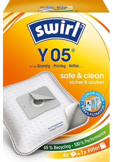Swirl Y05 EcoPor Elektrikli Süpürge Toz Torbası