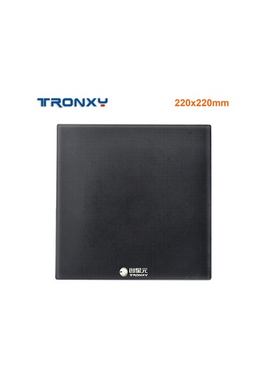Tronxy Karbon Silikon Kristal Cam Baskı Yatak Platformu