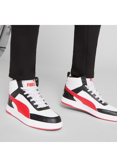 Puma Drıbble Mıd Sl Ayakkabı 400980 05 Beyaz