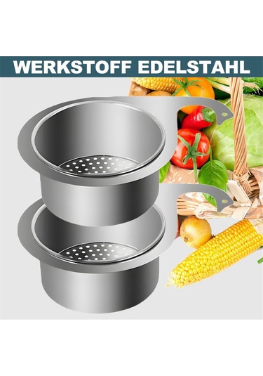 Çok Fonksiyonlu Drenaj Sepeti, Swan Lavabo Süzgeç Sepeti GÜMÜŞ Çok Renkli