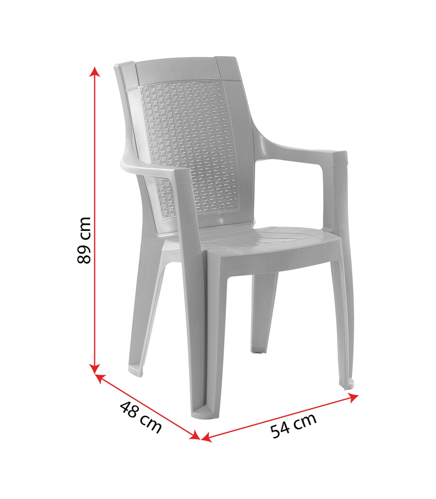 Efes 4'lü Rattan Sandalye Kahve 15099623 Kahve