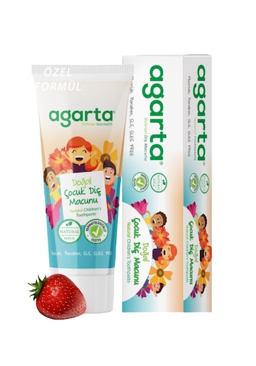 Agarta Doğal Çocuk Diş Macunu 2 x 75 ML