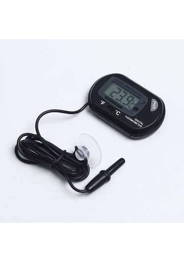 Dofolink Akvaryum Otomatik Isıtıcı Ve Termometre Seti - 200w Avrupa Şarjı, 20-34 C Ayarlanabilir, Tamamen Sucan, Su Sicaklığını Sabit Tutar