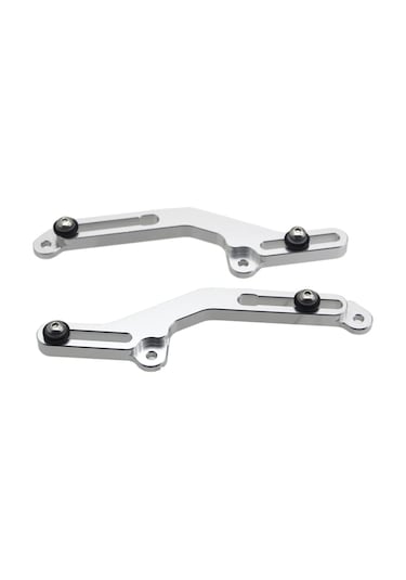 Xurunkeji Honda Xl750 Xl 750 Transalp 750 2023 2024 İçin Motosiklet Ön Cam Ayarlayıcıları Cnc Alüminyum Ön Cam Braketi Siyah