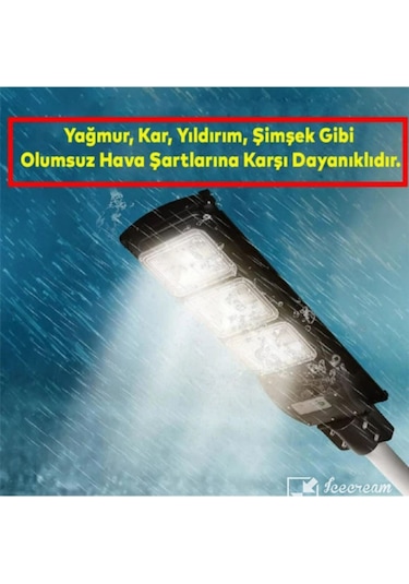 Voltek 150w Solar Led Sokak Armatürü 6500k - Vssl15065