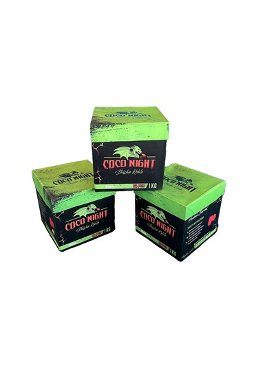 Coco Night Küp Nargile Kömürü 3 KG