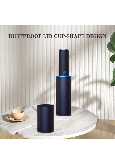 Cbtx Mini Elektrikli Süpürge Ev Ofis Araç Temizliği İçin Taşınabilir Güçlü Emişli Islak Kuru Temizleyici - Kablolu/gümüş