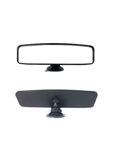 Plastik+cam Dikiz Aynası Araç İçi Geniş Açılı Dikiz Aynası Parlama Önleyici Fonksiyonlu - Boyut: S