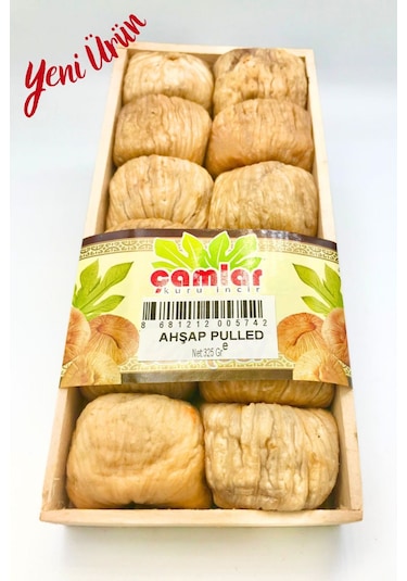 Çamlar Doğal Kuru İncir Jumbo Boy Ahşap Tabak 325 G