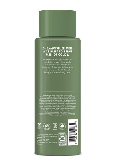 Shea Moisture Men Vetiver ve Neroli Canlandırıcı Şampuan 444ML