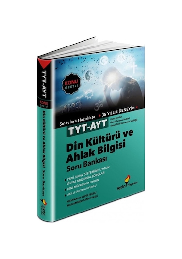 Aydın Yayınları Tyt-Ayt Din Kültürü E Alak Bilgisi Ko-Sb