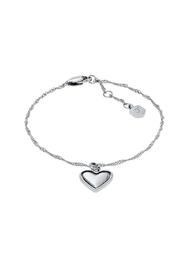 Fossil Jewel Jf04837-040 Kadın Bileklik Metalik Gri
