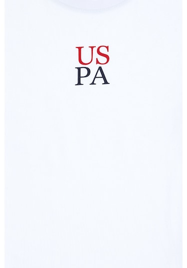 U.s. Polo Assn. Erkek Çocuk Beyaz Tişört Basic 50306498-vr013 Beyaz