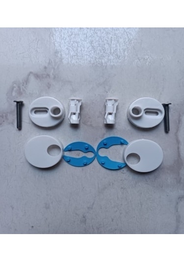 Klozet Kapak Menteşesi Soft Yavaş Kapanır Model Uyumlu 1 Takım