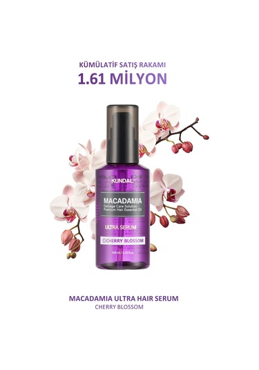 Kundal Macadamia Cherry Blossom Ultra Hair Serum 100 ML