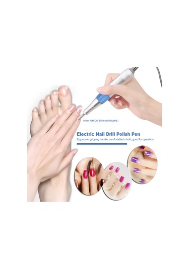 Bestauty 30000 Rpm Elektrikli Tırnak Matkap Kalem Tırnak Siyah