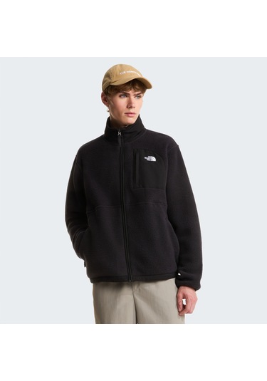 The North Face M Yumiori Off Peak Full Zip Jacket Erkek Polar-33076 Siyah