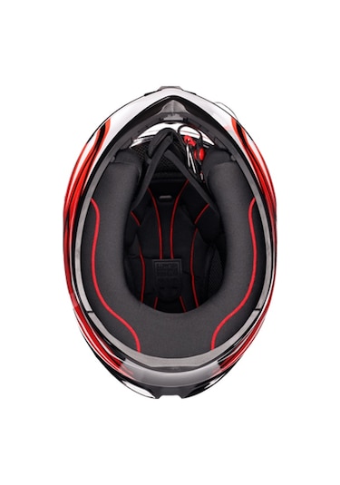 Agv K1 S Lion Black Red White Configuration Kapalı Kask Çok Renkli