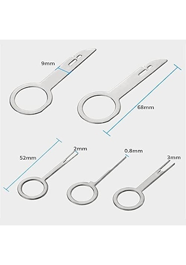 19 Parça Oto Döşeme Radyo, Klips Ve Trim Sökme Seti