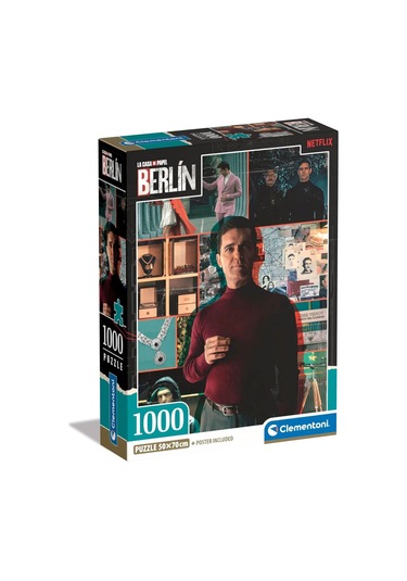 La Casa De Papel Puzzle Berlin 2 1000 Parça High Quality Collection Yetişkin Puzzle