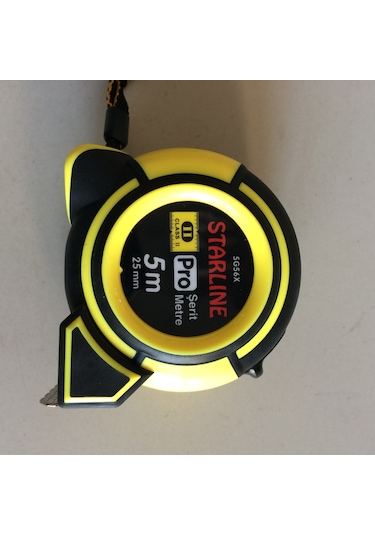 Starline Çelik Şerit Metre 5 Metre 25 MM Profesyonel Metre N11.226
