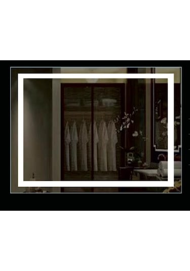 Brat 50x70 Cm. B055 Buğu Çözücülü Dokunmatik Led Ayna