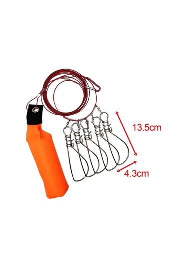 Suntek Balıkçılık Stringer Açık Yüksek Turuncu-5m