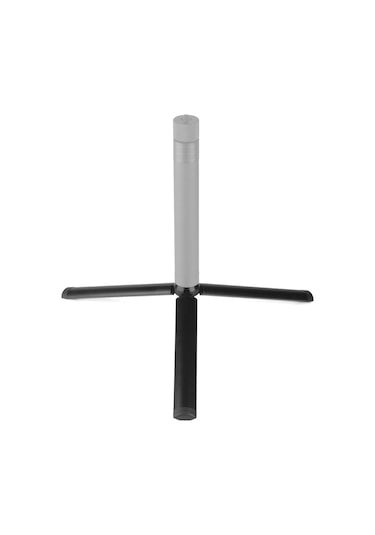 Kangvka Alüminyum Mini Masaüstü Tripod - 8cm Çalışma Yüksekliği - 1/4 İnç Evrensel Bağlantı - Siyah Siyah