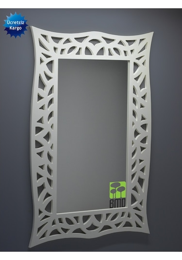 Dekoratif Duvar Ayna 120x60