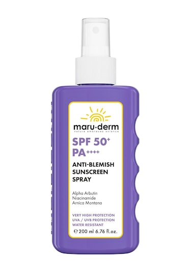 Maruderm Spf 50+ Leke Karşıtı Vücut Güneş Kremi Spreyi 200 Ml