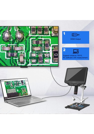 Andonstar Ad409 Pro 1080p 3d Hdmı Dijital Mikroskop