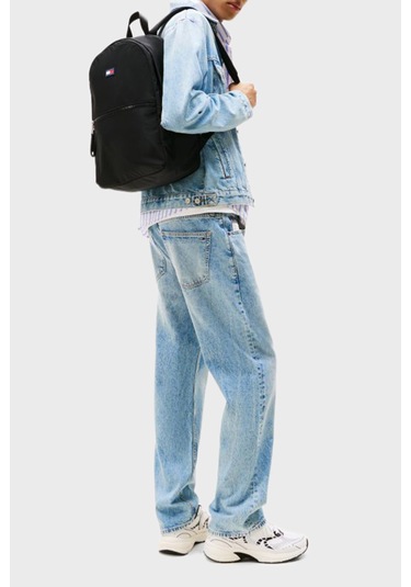 Tommy Hilfiger Erkek Sırt Çantası Am0am13404 Bds Siyah Siyah