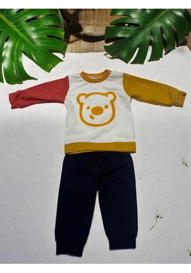 Çok Renkli İki İplik Takım Sarı