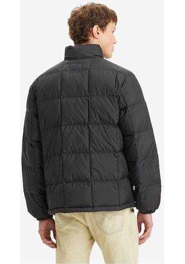 Levis Erkek Mont A8568-0000 Pıedmont Short Puffer Jet Black-5084 Blacks