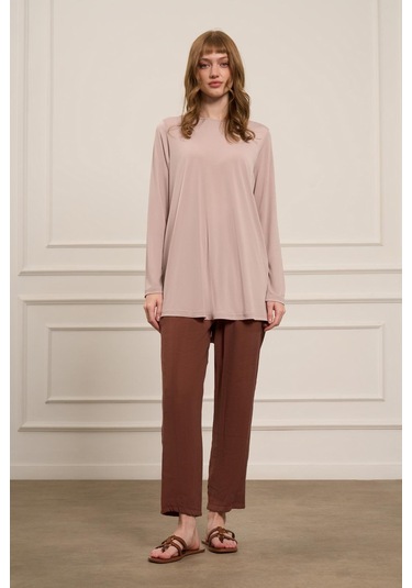 Ftz Women Kadın Uzun Kollu İçlik Beige 31086 Beige