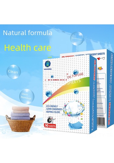 Teltree 90 Adet Nano Teknoloji Ev Paketi Çamaşır Tableti - Derinlemesine Kirlik Temizliği, El Ve Renk Koruması - Sıvı/pudra Olmayan Ev Kimyası Diğer