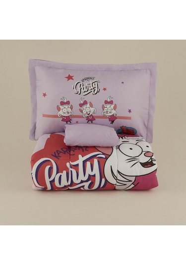 Karaca Home X Kral Şakir Canan Karaoke Party Tek Kişilik Comfort Set/uyku Seti Karışık