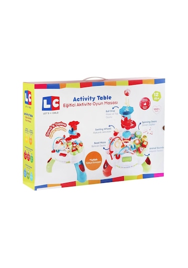 Let's Be Child Türkçe Konuşan Eğitici Aktivite Masası 30954
