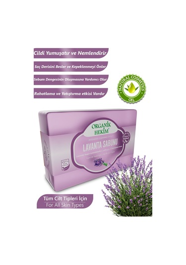Lavanta Özlü Katı Sabun 140 Gram