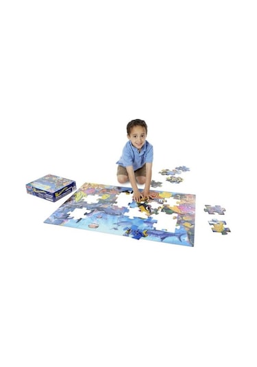 Melissa And Doug Dev Yer Yapbozudeniz Altı (48 Parça)