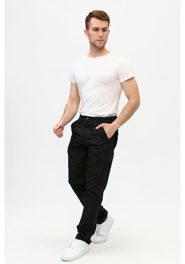 Uniprom Tokyo Model Outdoor Taktical Pantolon, Taktik Pantolon, Ripstop Kumaş Siyah