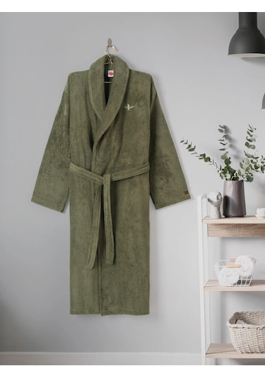 Cotton Box Tek Bornoz Wellness Forest L/xlyeşil Yeşil
