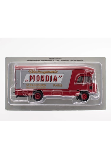 1:43 Atlas 1971 Berliet Gbk6 Truck Mondia