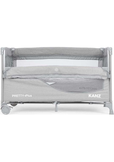 Kanz Pretty+plus Anne Yanı & Oyun Parkı Park Yatak Gri