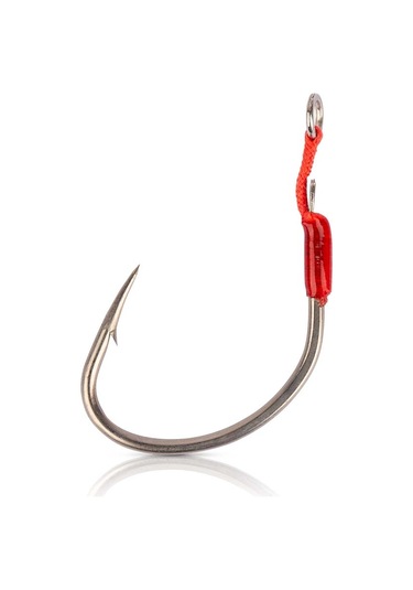 Mustad Alpha Point Ruthless Short Single Asist Olta İğnesi A-assıst5 Tıtan Steel - No:4/0 - 2li
